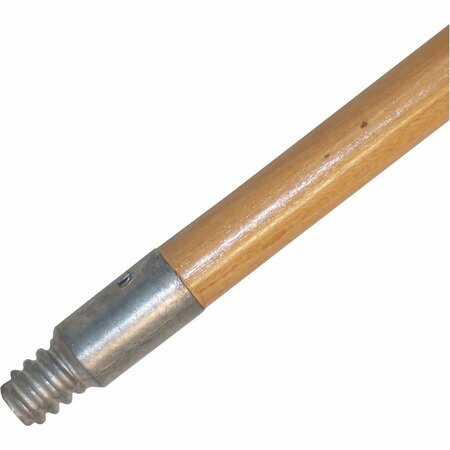 DQB 60 In. Metal Threaded Wood Broom Handle 89260